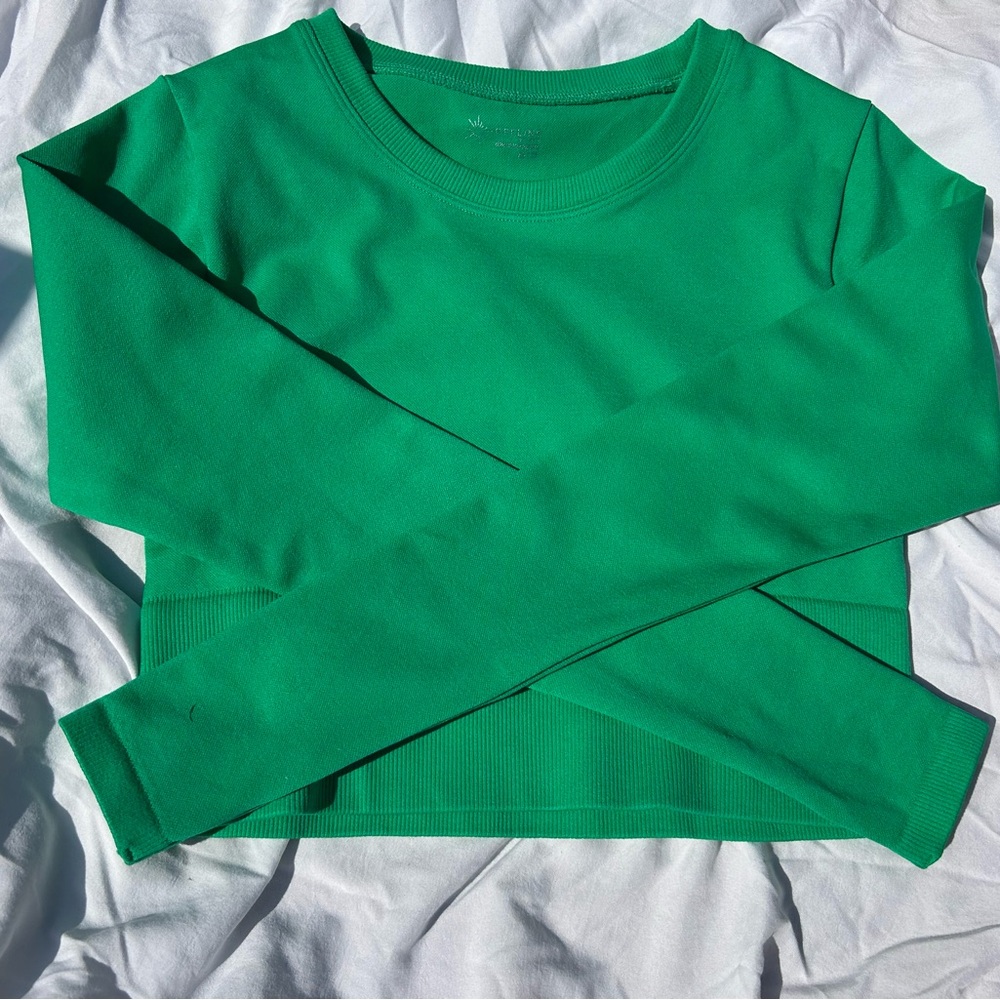 offline green long sleeve